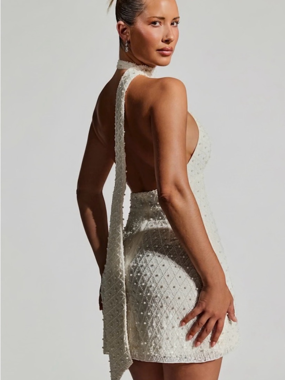 Oh Polly Halter Mini Dress - Picture 2 of 8